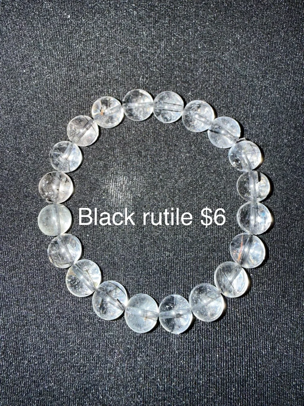 Variety of authentic neutral color crystal bracelets